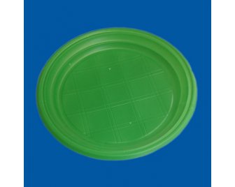 Тарелка Д=205мм Зелёная РР (2000/50)