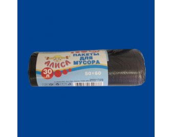 Мешки для мусора 30л 25шт (50*60см) ПНД Алиса (70)