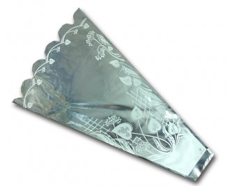 Упаковка КОНУС 30*50см прозрачная  (100шт)