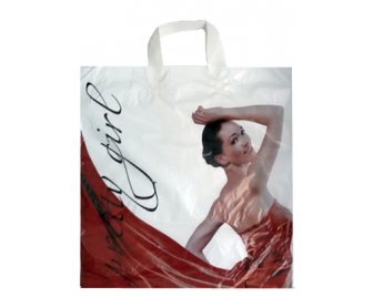 Пакет ПНД с петлевой ручкой 40*44 Красотка Магик (750/50)