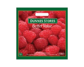 Пакет с прорубной ручкой 45*45 (70мкм) Малина (300/50)