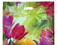 Пакет с прорубной ручкой 45*45 (70мкм) Тюльпаны (300/50)
