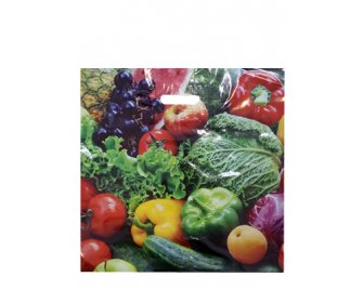 Пакет с прорубной ручкой 45*45 (70мкм) Дары природы (300/50)