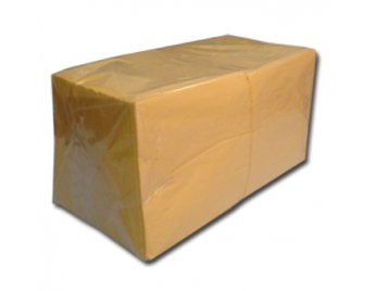 Салфетка 25*25 (250шт) Желтая 2-х слойная  (12)