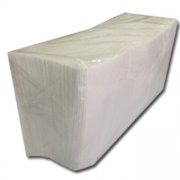 Салфетка 33*33 (200шт) Белая 2-х слойная  (9)