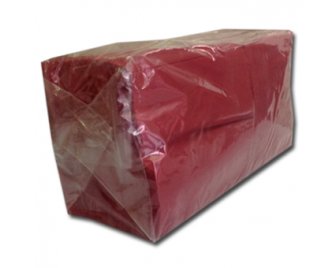 Салфетка 25*25 (250шт) Бордовая 2-х слойная (12)