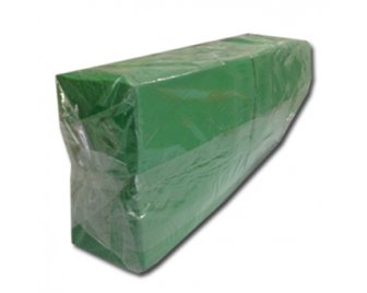 Салфетка 33*33 (200шт) Зеленая 2-х слойная  (9)