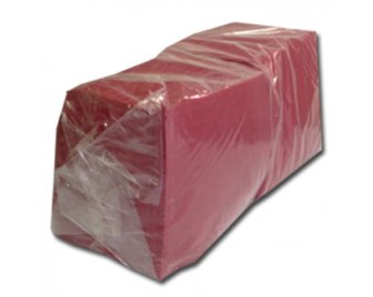 Салфетка 33*33 (200шт) Бордовая 3-х слойная  (9)