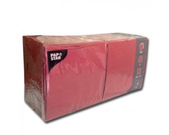 Салфетка P.S. 33*33 (250шт) Бурая 3-х слойная  (4)