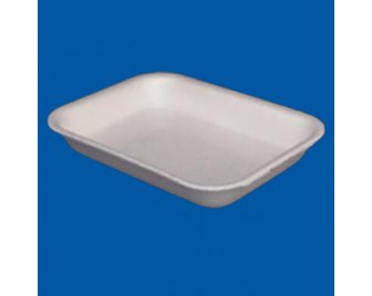 Лоток вспененный А-25 (С-25) БЕЛЫЙ 180*135*25 (300шт)