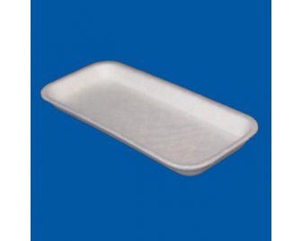 Лоток вспененный Е-2 АВ (ТТ-15/25) БЕЛЫЙ 225*100*20 (600шт)