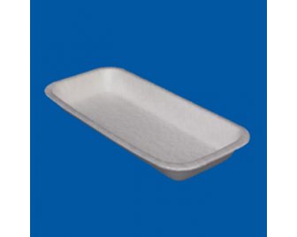 Лоток вспененный М-30 (Т-30) ЖЕЛТЫЙ 225*135*30 (300шт)