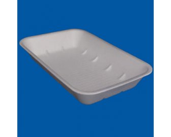 Лоток вспененный Т-20 (М-20) БЕЛЫЙ 225*135*25 (300шт)