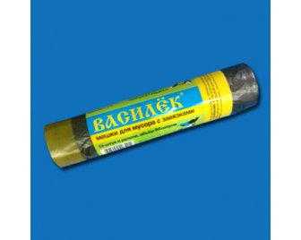 Мешки д/мусора Василек 60л 15шт с завязками  (60)  0407-560Х