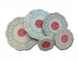 Салфетки кружевные круглые d 16см 250шт (8)
