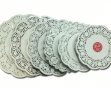 Салфетки кружевные круглые d 27см 250шт (8) (#107)