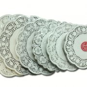 Салфетки кружевные круглые d 28см 250шт (8)