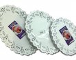 Салфетки кружевные овальные 19*26см 250шт (8)
