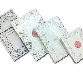 Салфетки кружевные прямоугольные 27*35см 250шт (8)