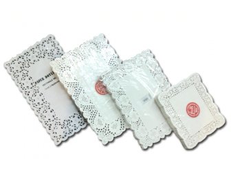 Салфетки кружевные прямоугольные 35*45см 250шт (4)