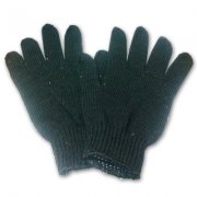 Перчатки х/б ЧЕРНЫЕ 6 нитей (7,5 класс) (300/10)