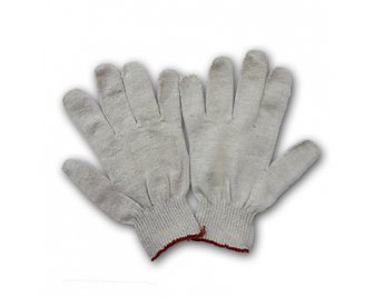 Перчатки х/б БЕЛЫЕ 4 нити (10 класс) (500/10)