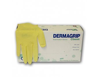 Перчатки нейлоновые синие с покрытием ромбик (688) (720/12)