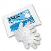 Перчатки Одноразовые 12мкр (упаковка) р-р М (100)