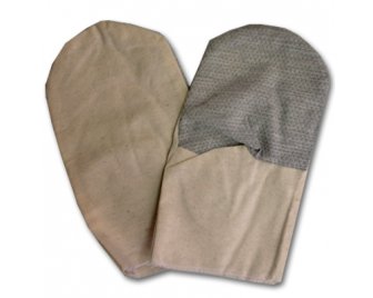 Перчатки ОБЛИТЫЕ ЧЕРНО-СИНИЕ стретчевые нейлон(720/12)960