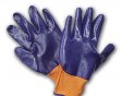 Перчатки х/б ОБЛИТЫЕ ФИОЛЕТОВО-ОРАНЖЕВЫЕ (960/12)