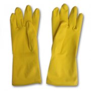Перчатки Хозяйственные латексные Лотос, Linger  р-р L (240/12)