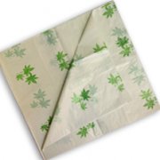 Скатерть 120*160 Белая Интерпак (50)