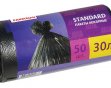 Мешки д/мусора 30л  в рулоне 50шт ПАКМАН (60)