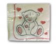 Салфетка Восход 25*25 (50шт) Мишка (60)