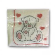 Салфетка Восход 25*25 (50шт) Мишка (60)