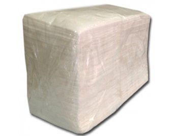 Салфетка 25*25 (600шт) Белая (12)