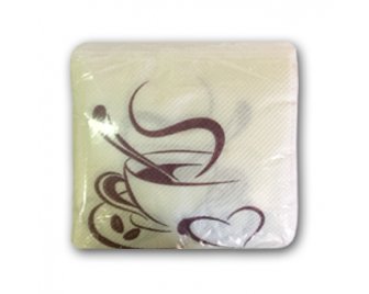 Салфетка Восход 25*25 (100шт) Кофе (32)