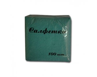 Салфетка 25*25 (100шт) Салатовая (32) DEXLAIN