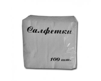 Салфетка Восход 25*25 (100шт) Белая (32) DEXLAIN