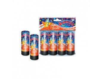 Пневмохлопушка Фиеста 10см 8111 (288)