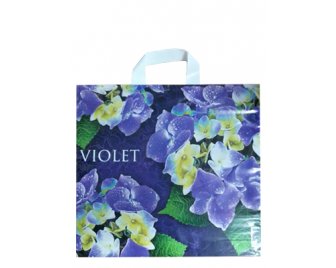 Пакет с петлевой ручкой 40*36+8 (70мкм) Город любви (500/50)