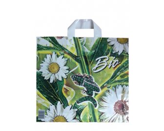 Пакет с петлевой ручкой 40*36+8 (70мкм) BIO (500/50)