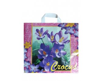 Пакет с петлевой ручкой 40*36+8 (70мкм) Crocurs (500/50)