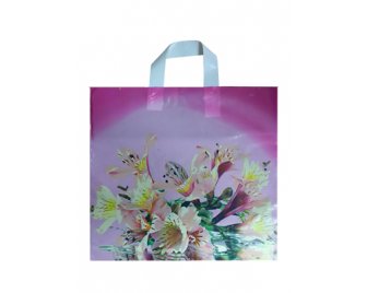 Пакет с петлевой ручкой 40*36+8 (70мкм) Нежность (500/50)