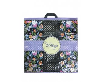 Пакет с петлевой ручкой 60*50+11 (60мкм) Vintage (250/50)