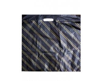 Пакет с прорубной ручкой 70*60 (40мкм) Полоса (500/50)