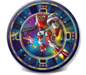 Тарелка картонная 230 мм ПОЗДРАВЛЯЕМ! (55)