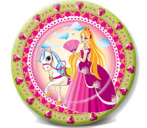 Тарелка картонная 230 мм ФЕЙЕРВЕРК (55)