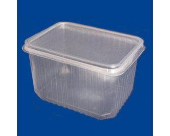 Контейнер 2000мл Рифленый прямоугольный РР 500/100