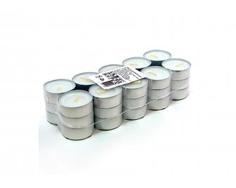 Свеча  в гильзе чайная GRIFON в п/э упак.30шт (20)